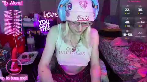 Bambi Sparkles TS online show from June 21, 4:15 am