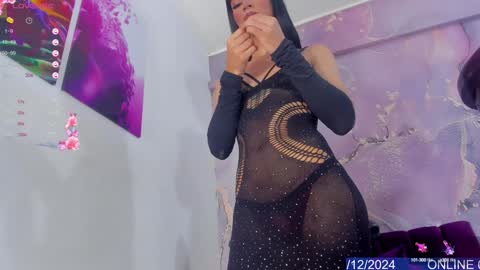 Snapshot of dani_sweet_ts chatting on December 4, 4:15 am Dani online show from December 4, 4:15 am