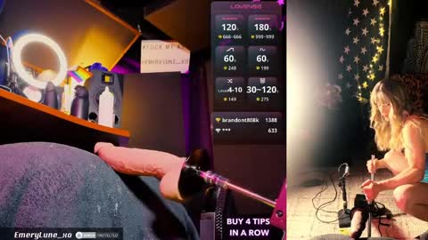 Emery Lune online show from April 9, 6:19 am