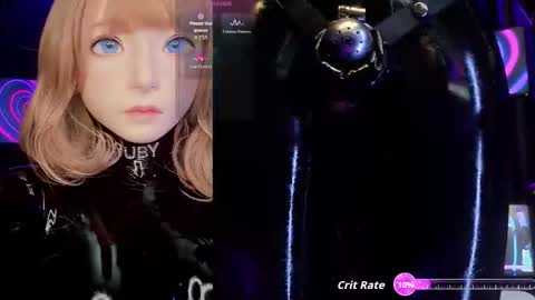 Snapshot of latexrubydoll chatting on September 26, 2:19 am Latex Ruby online show from September 26, 2:19 am