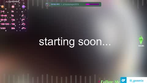 lil gemmie online show from July 23, 6:06 pm