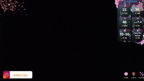 osamu_tay online show from June 23, 3:25 am
