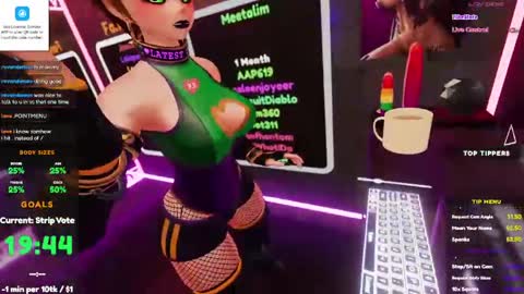 vannivr online show from April 29, 2:05 am