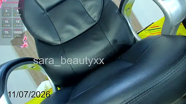 SARA BEAUTYXX online show from July 11, 4:11 pm