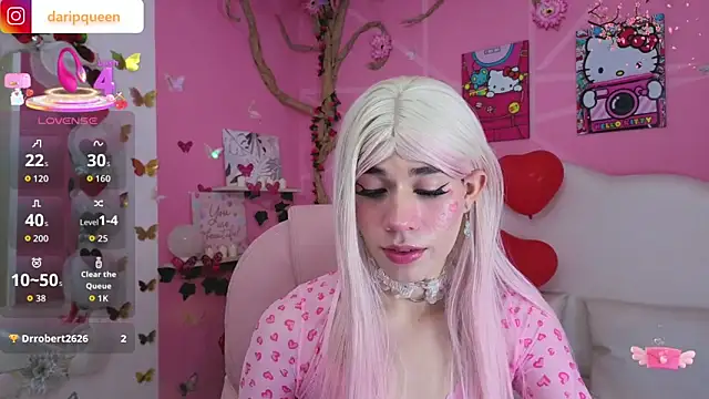 DaripQueen online show from February 21, 2:42 pm