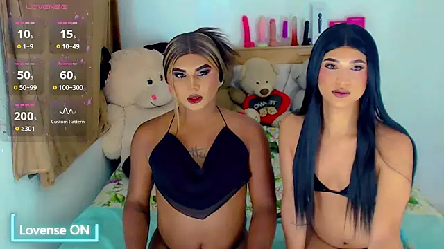 party duo trans online show from July 3, 4:07 am