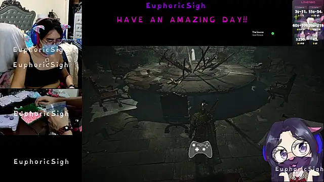 EuphoricSigh online show from February 14, 5:15 am