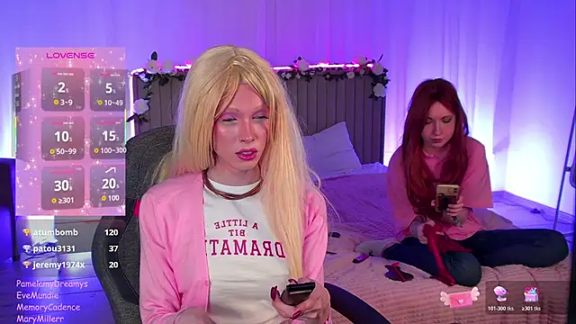 PamelamyDreamys online show from November 1, 7:33 pm