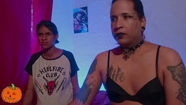 Couple Moth666 online show from October 29, 10:41 pm