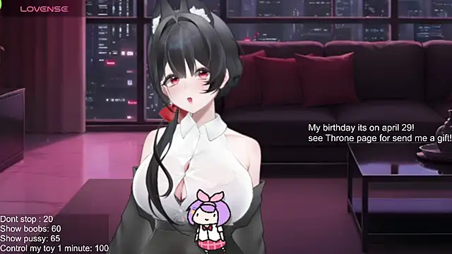 Goddessevelynn  online show from April 15, 12:05 am