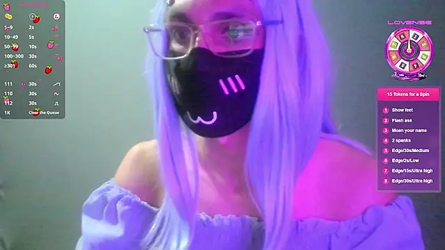 Frankie femboy online show from February 13, 1:12 am