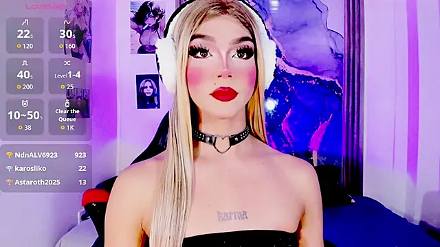 blonde queen- online show from July 16, 3:45 am