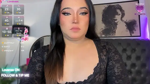 Sensual Ekang online show from June 8, 7:13 pm
