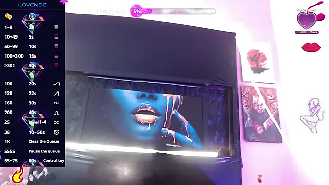 Astrid Cardenas online show from August 2, 4:02 am