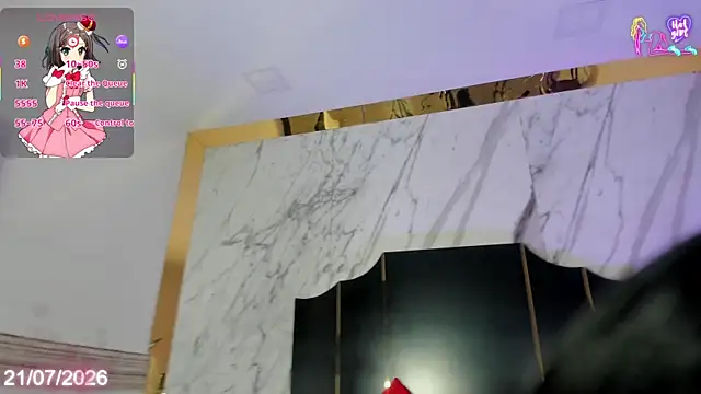 Danna-Doll online show from July 22, 4:27 am