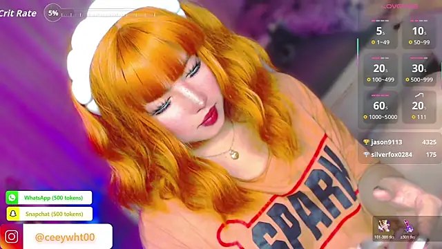 HOTnWILDalice online show from June 18, 4:02 am