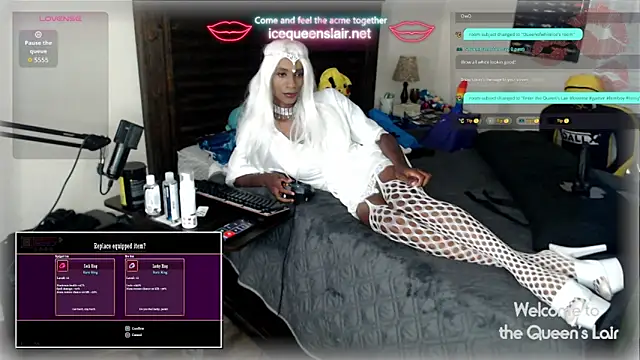 QueenofWhiteIce online show from September 13, 2:50 am