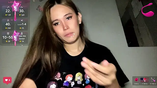 MeganTheRarest online show from July 5, 3:55 am