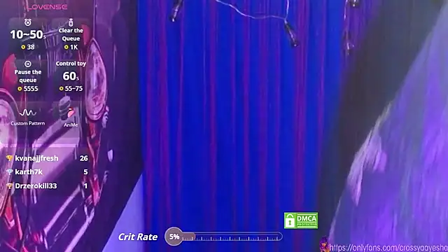 CrossyAayesha online show from September 9, 6:07 pm